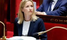 La secrétaire d'Etat chargée de l'Ecologie Bérangère Couillard à Paris le 20 juin.  ( AFP / LUDOVIC MARIN )