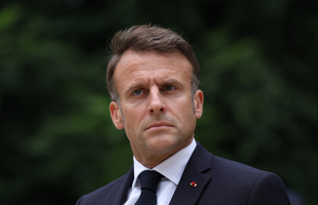 Emmanuel Macron, à Paris, le 2 juillet 2024 ( POOL / AURELIEN MORISSARD )