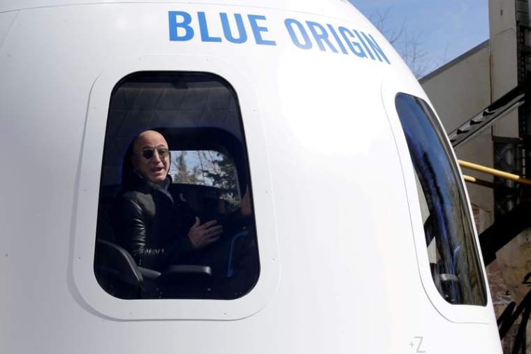BLUE ORIGIN CONTESTE UN CONTRAT ACCORDÉ PAR LA NASA À SPACEX