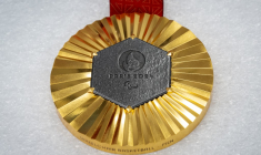 La prime versée par l'Etat pour une médaille d'or aux Jeux olympiques de Paris 2024 s'élève à 80.000 euros ( AFP / BERTRAND GUAY )