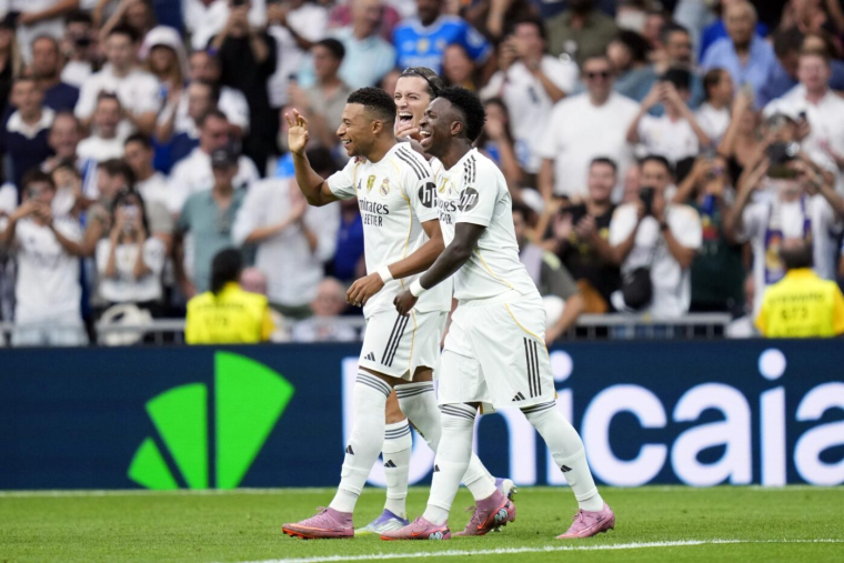 Le Real Madrid enchaîne, Mbappé de nouveau buteur