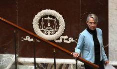 Elisabeth Borne, en octobre 2022, à l'Assemblée nationale ( AFP / ALAIN JOCARD )