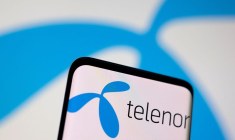 L'illustration montre le logo de Telenor