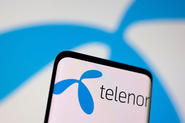 L'illustration montre le logo de Telenor