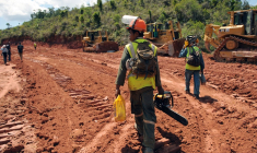 Une mine détenue par Sherritt, à Madagascar, en 2008 (illustration) ( AFP / ROBERTO SCHMIDT )