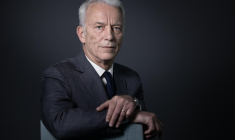 L'actuel vice-président du Medef et candidat pour sa présidence Patrick Martin, le 6 avril à Paris. ( AFP / JOEL SAGET )