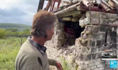 Ukraine : Bogorodychne, ville fantôme entre deux fronts