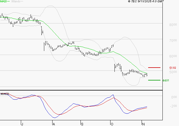 SEB SA : Attendre un test du support