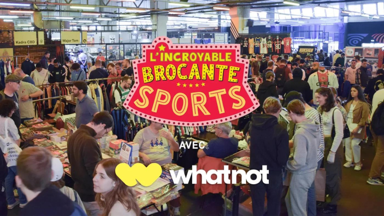 Prix de départ des maillots de foot à 1 euro : participez aux enchères de l’Incroyable Brocante Sports !