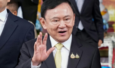 L'ancien Premier ministre thaïlandais Thaksin Shinawatra, le 22 août 2025 à Bangkok ( AFP / Chanakarn Laosarakham )