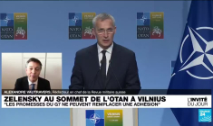 Volodymyr Zelensky "confiant" dans le fait que l'Ukraine sera membre de l'Otan "après la guerre"