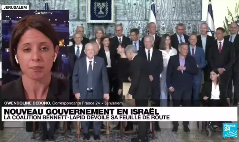 Nouveau gouvernement en Israël : la coalition Bennett-Lapid dévoile sa feuille de route