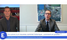 Le cuivre au plus haut historique : comment en profiter ?