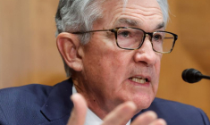 POWELL: LA FED N'ENVISAGE PAS "ACTIVEMENT" DES HAUSSES DE TAUX DE 75 POINTS