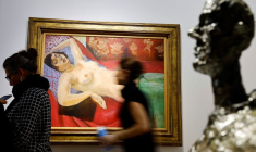 ouverture de la foire internationale d'art contemporain Paris+