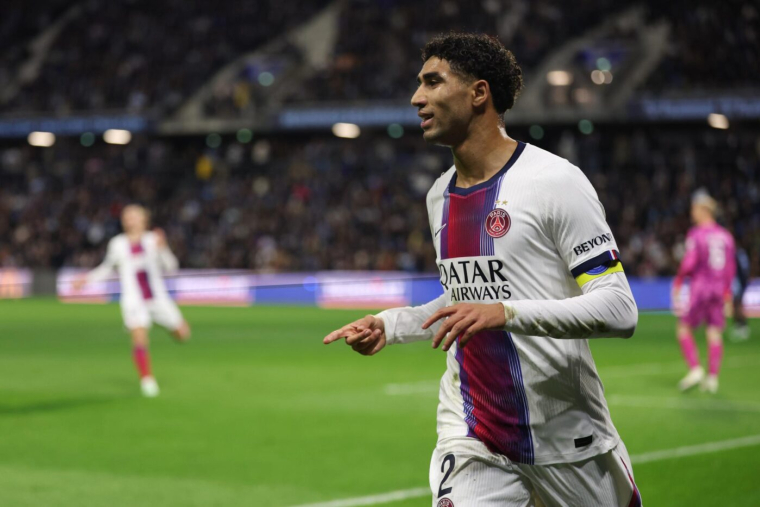 Le PSG corrige Le Havre avec un triplé d'Hakimi