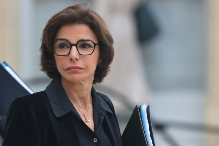 La ministre de la Culture, Rachida Dati à la sortie du Conseil des ministres à l'Elysée, le 3 septembre 2025 à Paris ( AFP / Ludovic MARIN )