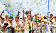 La ville de Copenhague fête son troisième titre de champion en quatre ans