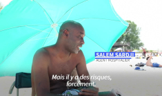 Canicule: près d'Orléans, de nombreux baigneurs bravent les interdictions