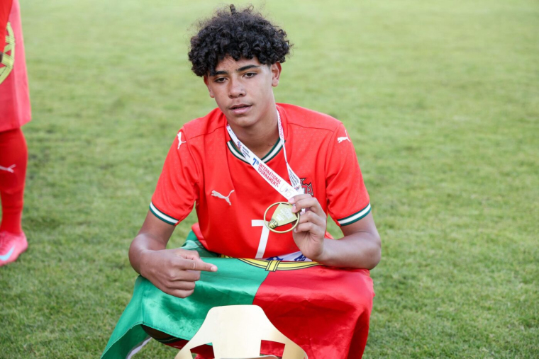 Portugal : Le fils de Cristiano Ronaldo marque pour la première fois en sélection