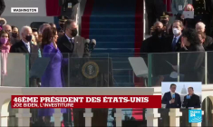 REPLAY - Kamala Harris, vice-présidente des Etats-Unis, prête serment