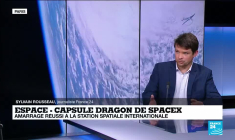 La capsule Dragon de SpaceX s'est arrimée à la Station spatiale internationale
