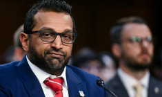 Le directeur du FBI, la police fédérale américaine, Kash Patel, lors d'une audition devant la commission judiciaire du Sénat, à Washington, le 16 septembre 2025 ( AFP / Jim WATSON )