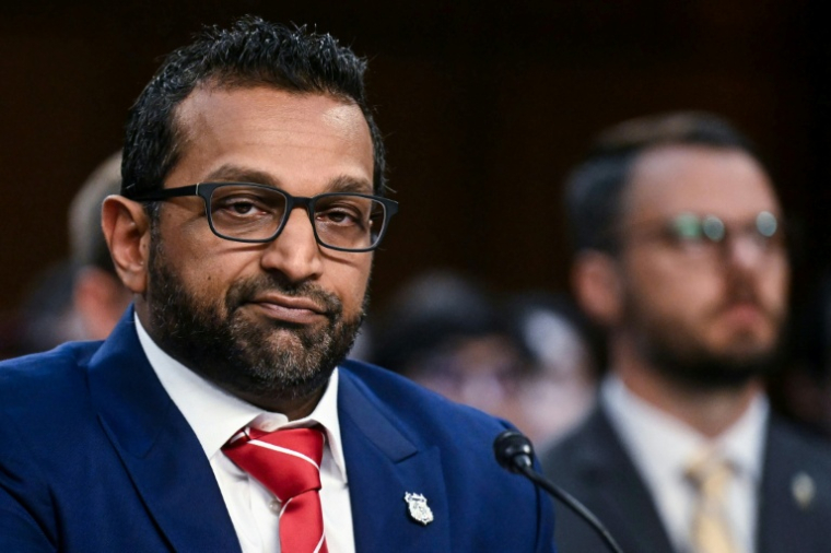 Le directeur du FBI, la police fédérale américaine, Kash Patel, lors d'une audition devant la commission judiciaire du Sénat, à Washington, le 16 septembre 2025 ( AFP / Jim WATSON )