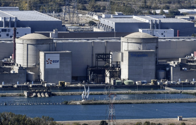 La centrale nucléaire du Tricastin dans la Drôme. ( AFP / PHILIPPE DESMAZES )