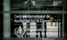 Le Centre international de recherche sur le cancer, le 12 mai 2023 à Lyon ( AFP / JEFF PACHOUD )
