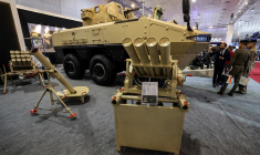 Des armes et véhicules au salon international de défense de Bagdad, en Irak. (illustration) ( AFP / AHMAD AL-RUBAYE )