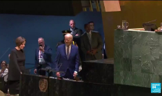 Volodymyr Zelensky face à la Russie au Conseil de sécurité de l'ONU