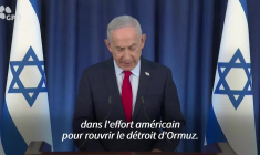 Netanyahu déclare que le "chantage" de l'Iran avec le détroit d'Ormuz ne fonctionnera pas