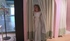 Aux Pays-Bas, une robe blanche d'occasion pour un mariage durable