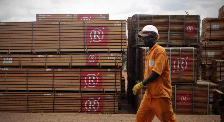 Une scierie Rougier en Afrique. (© Rougier)