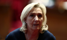 Marine Le Pen le 5 novembre 2025 à l'Assemblée nationale à Paris ( AFP / Thibaud MORITZ )