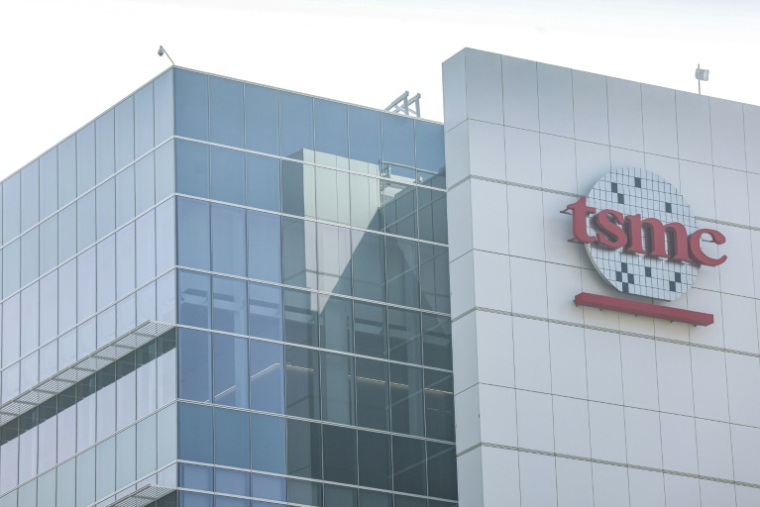 L'usine de Taiwan Semiconductor Manufacturing Company (TSMC) de Kaohsiung, la 3e ville de Taïwan après Nouveau Taipei et Taichung, le 23 décembre 2025. ( AFP / I-Hwa Cheng )
