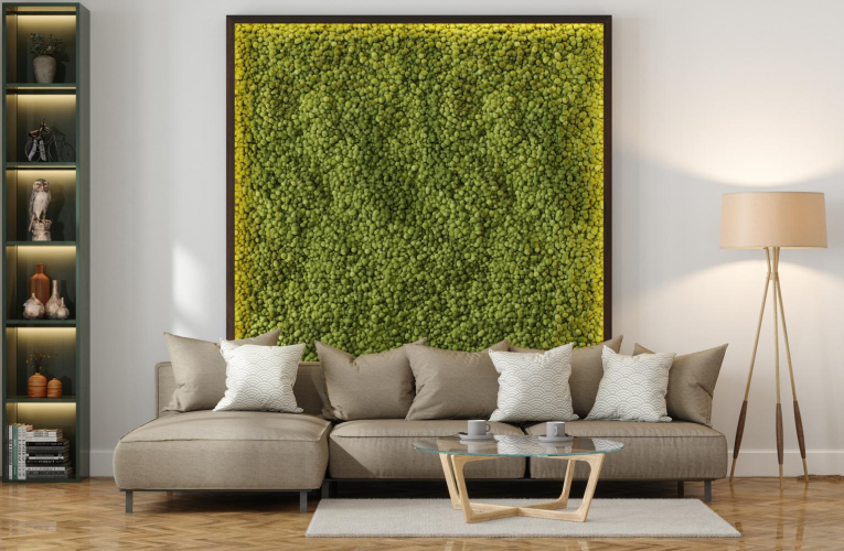Vous pouvez fabriquer vous-même un mur végétalisé avec des matériaux de récupération, ou bien utiliser un kit. ( crédit photo : Getty Images )