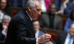 François Bayrou, le 14 janvier 2025, à l'Assemblée nationale ( AFP / THOMAS SAMSON )