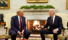 Joe Biden a reçu Donald Trump dans le Bureau ovale