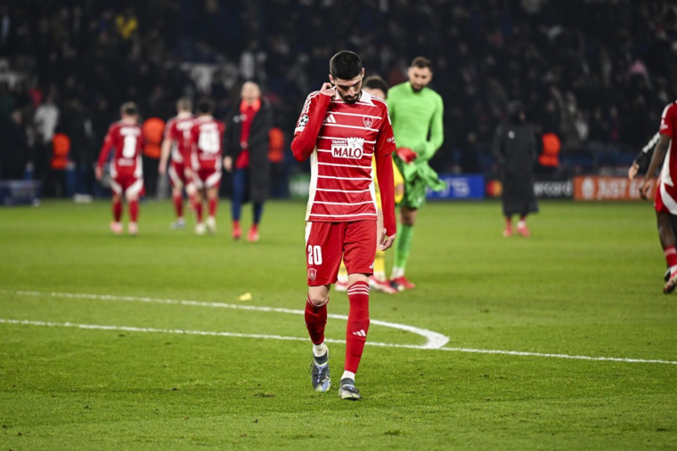 Les mots forts de Pierre Lees-Melou après la déroute de Brest contre le PSG