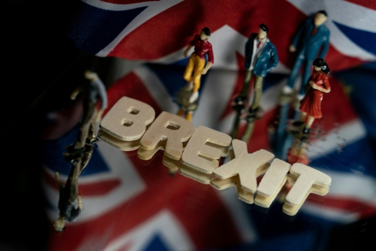 Malgré des décennies d'appartenance à la Communauté européenne puis à l'UE, Londres n'a jamais participé à l'euro où à l'espace Schengen ( AFP / Kenzo TRIBOUILLARD )