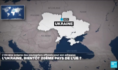 L'Ukraine entame des pourparlers officiels pour son adhésion à l'UE