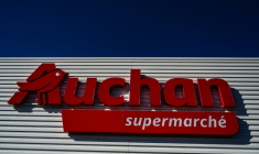 La direction d'Auchan a dénoncé auprès de l'AFP "une action illégale", car elle n'est pas l'oeuvre de salariés élus d'Auchan. ( AFP / GABRIEL BOUYS )