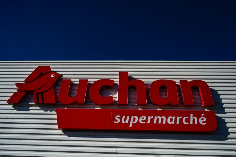 La direction d'Auchan a dénoncé auprès de l'AFP "une action illégale", car elle n'est pas l'oeuvre de salariés élus d'Auchan. ( AFP / GABRIEL BOUYS )