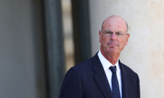 Réunion hebdomadaire du cabinet au Palais de l'Elysée à Paris