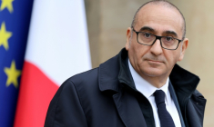 Le ministre de l'Intérieur, Laurent Nuñez, à la sortie de l'Elysée, le 28 janvier 2026 à Paris ( AFP / Ludovic MARIN )