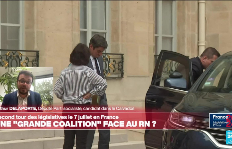 Législatives : une "grande coalition" face au RN ?