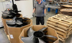 Une usine de moteurs électriques et de ventilateurs