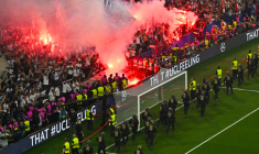 Le message de soutien des supporters parisiens à Gaza